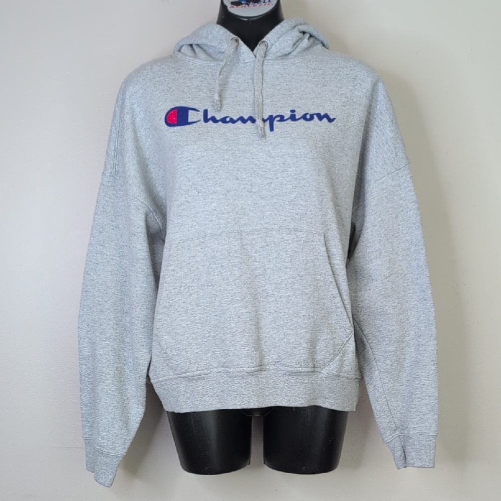 Champion Authentic Athleticwear Gray Hoodie – Size XL